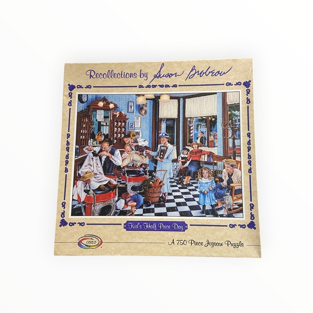 Recollections Kids Half Price Day Susan Brabeau Jigsaw Puzzle 750 Piece Ceaco